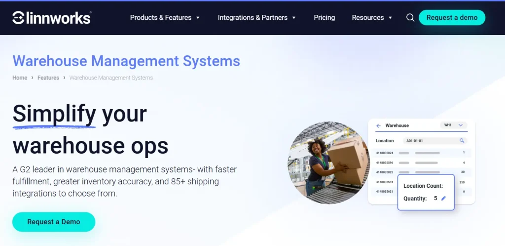 warehouse management system